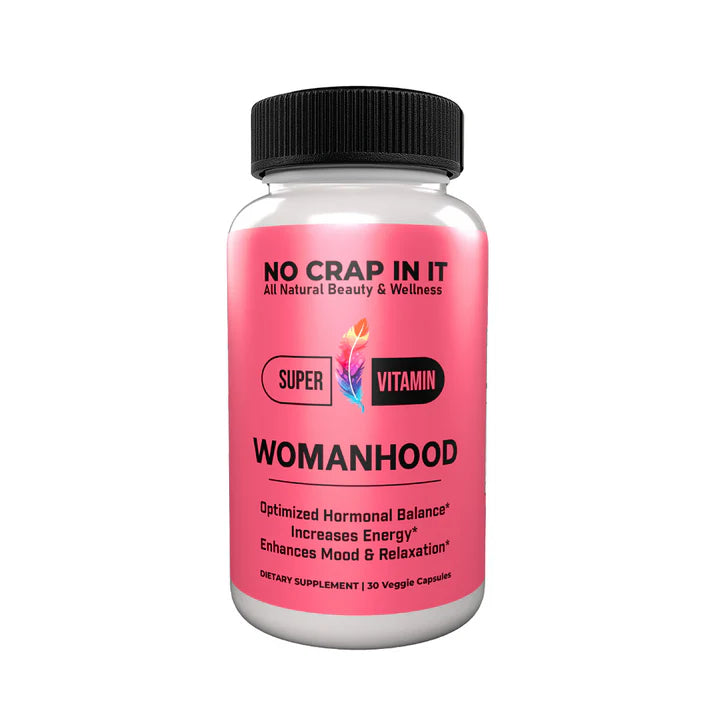 Super Blend Vitamin Supplements - Womanhood by No Crap In It (PREORDER: Ships in 2-3 Weeks)