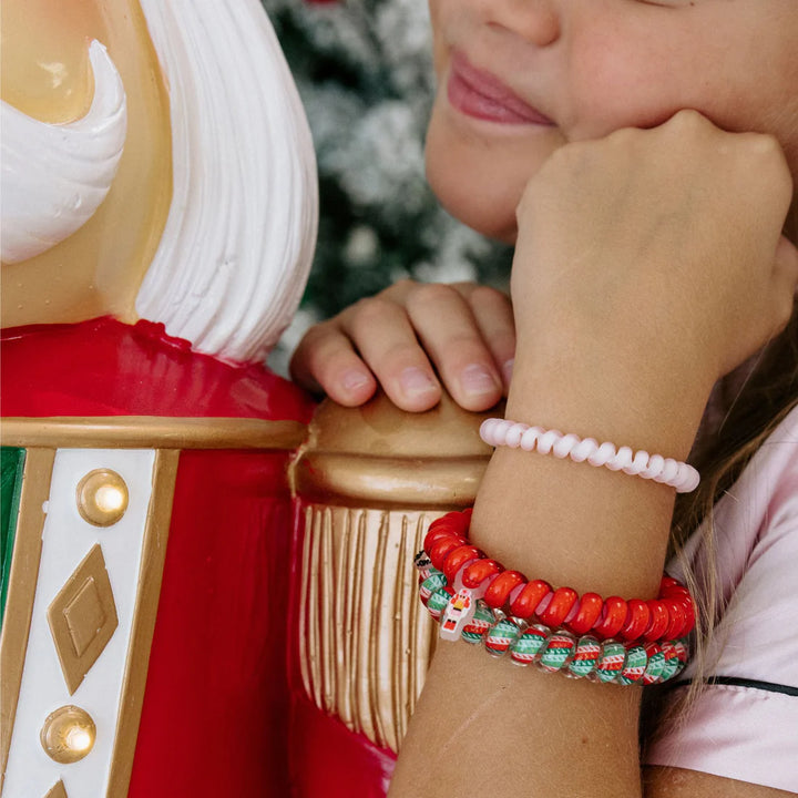 Teleties Hair Tie - Large and Small Band Pack of 5 - You Crack Me Up