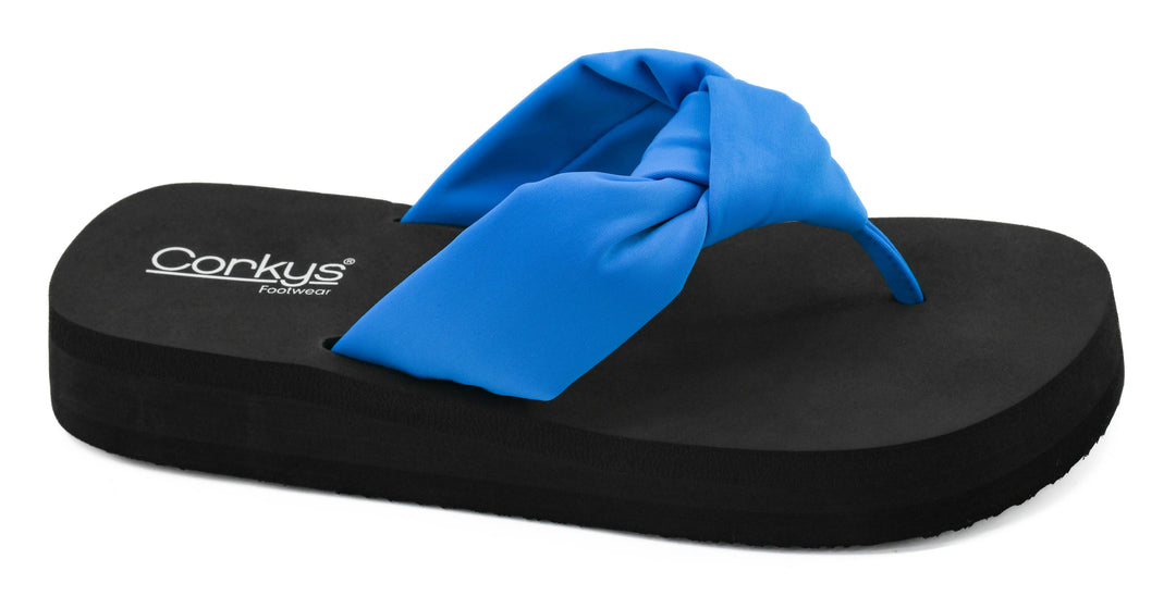 SHOE PARTY! You Go Girl Blue by Corkys (Ships in 2-3 Weeks)