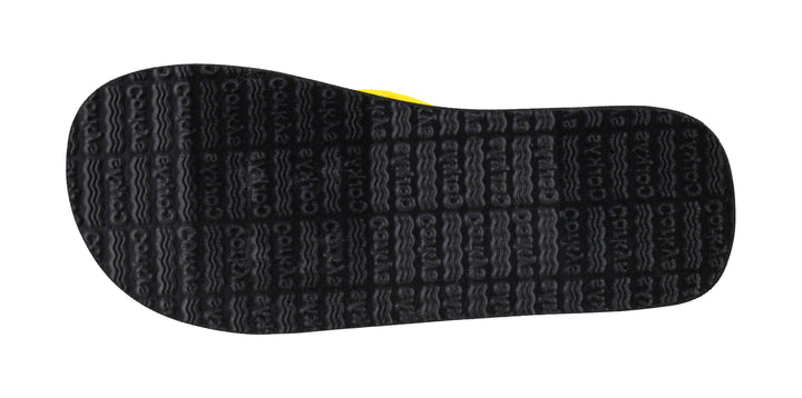 DOORBUSTER: You Go Girl Chunky Flip-Flop - Yellow by Corkys