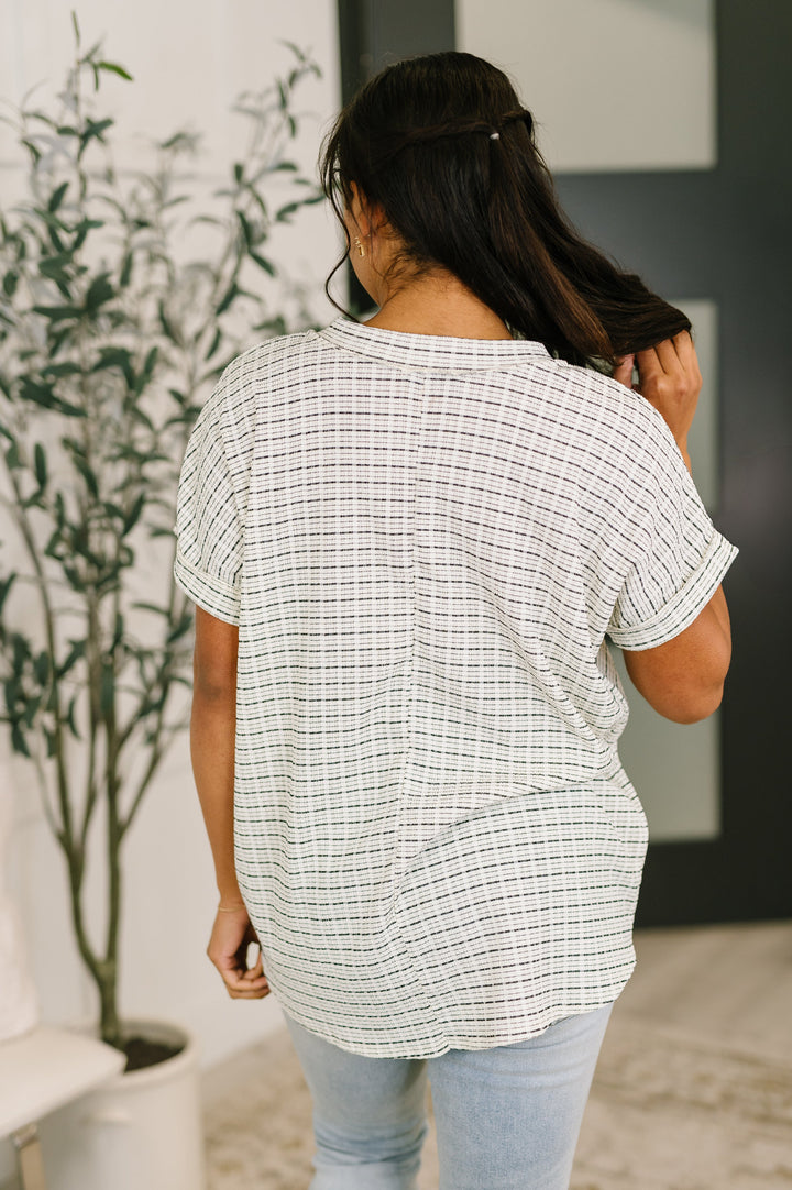 You Just Get It V-Neck Top - 7/6