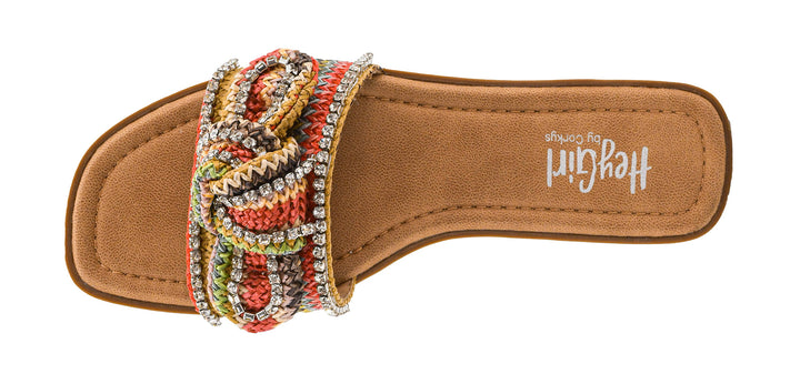 You Wish Sandals - Fuchsia Multi by Corkys