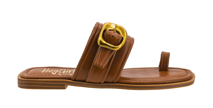 DOORBUSTER: Yummy Sandals - Cognac by Corkys