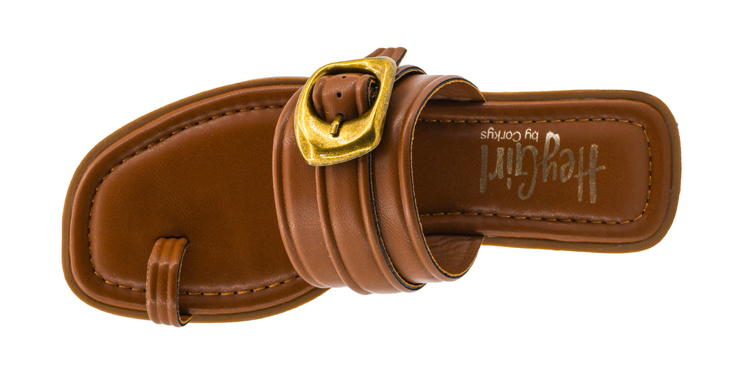 DOORBUSTER: Yummy Sandals - Cognac by Corkys