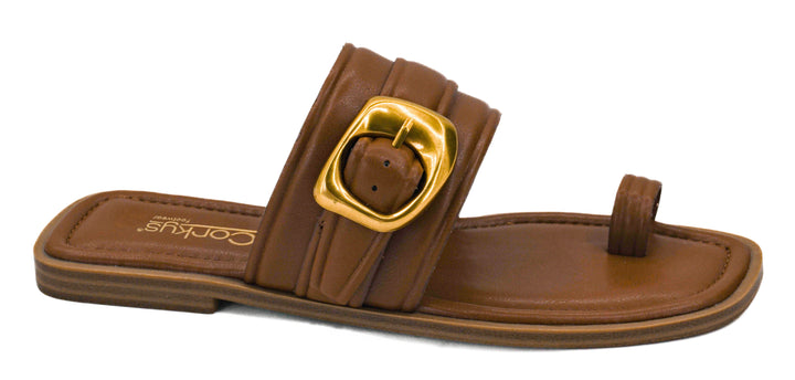 DOORBUSTER: Yummy Sandals - Cognac by Corkys
