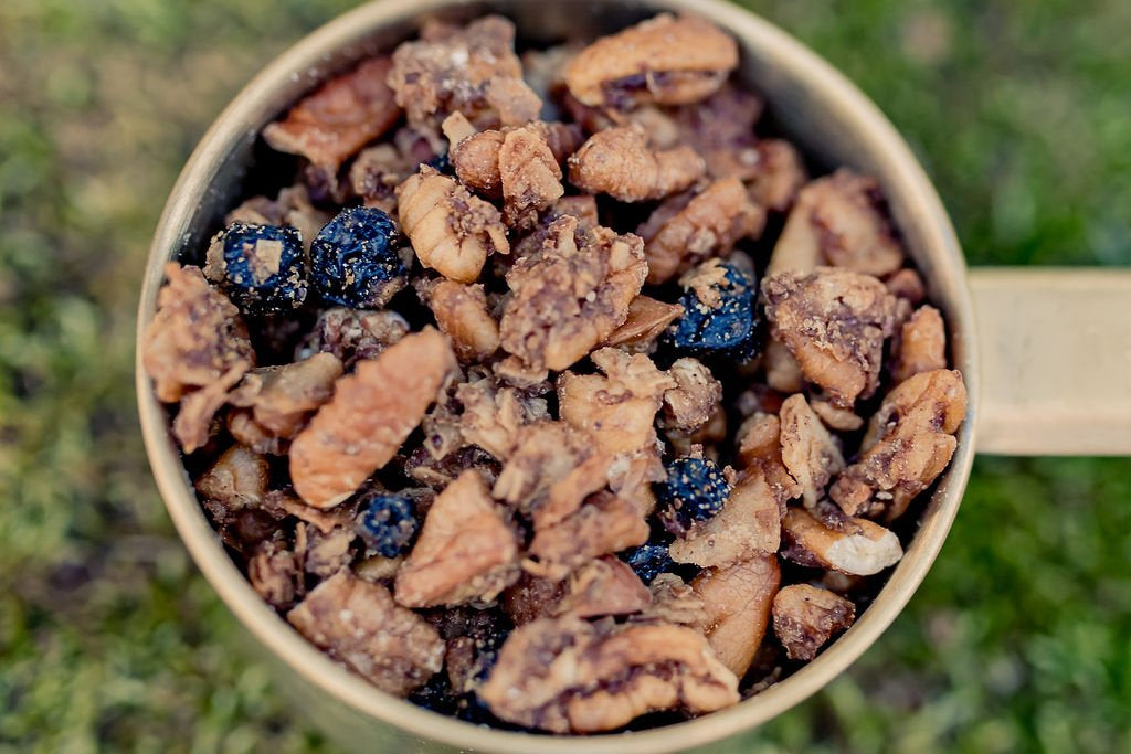 Pecan, Granola &amp; Blueberry Snack Mix Zorro Pecans