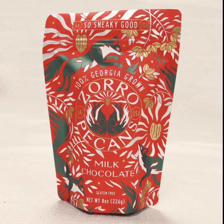 Holiday Milk Chocolate Zorro Pecans