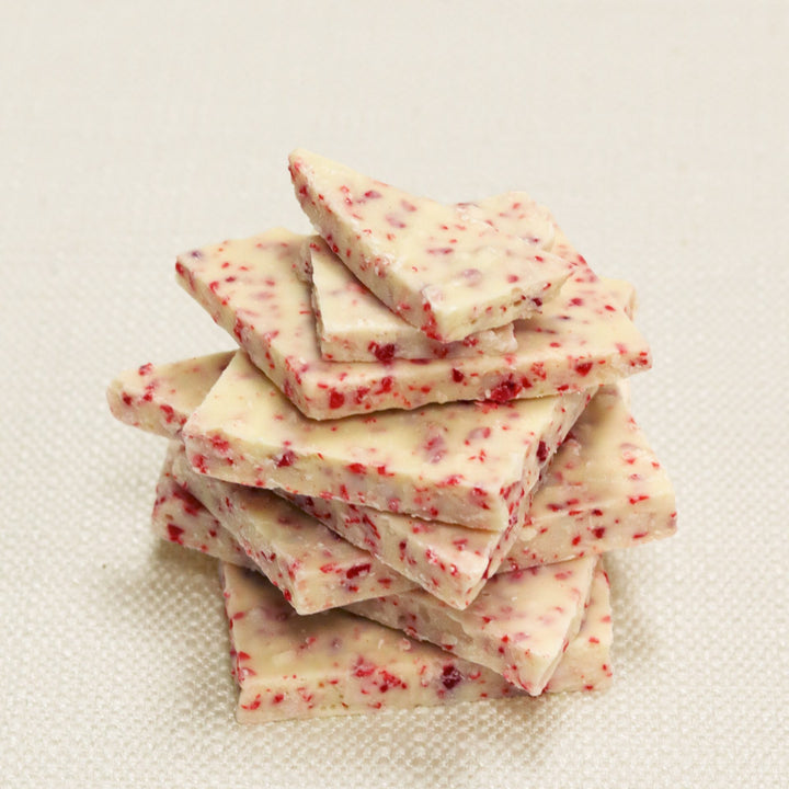White Chocolate Peppermint Bark by Zorro Pecans