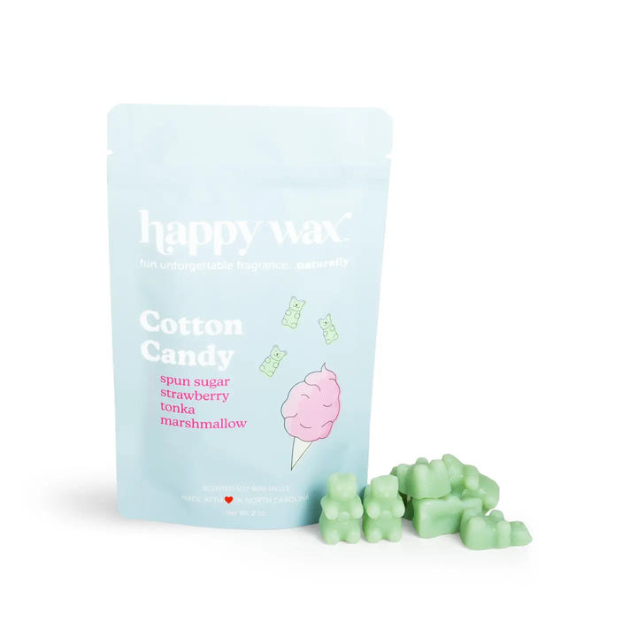 Happy Wax Soy Melts 2 Oz Bag - Cotton Candy