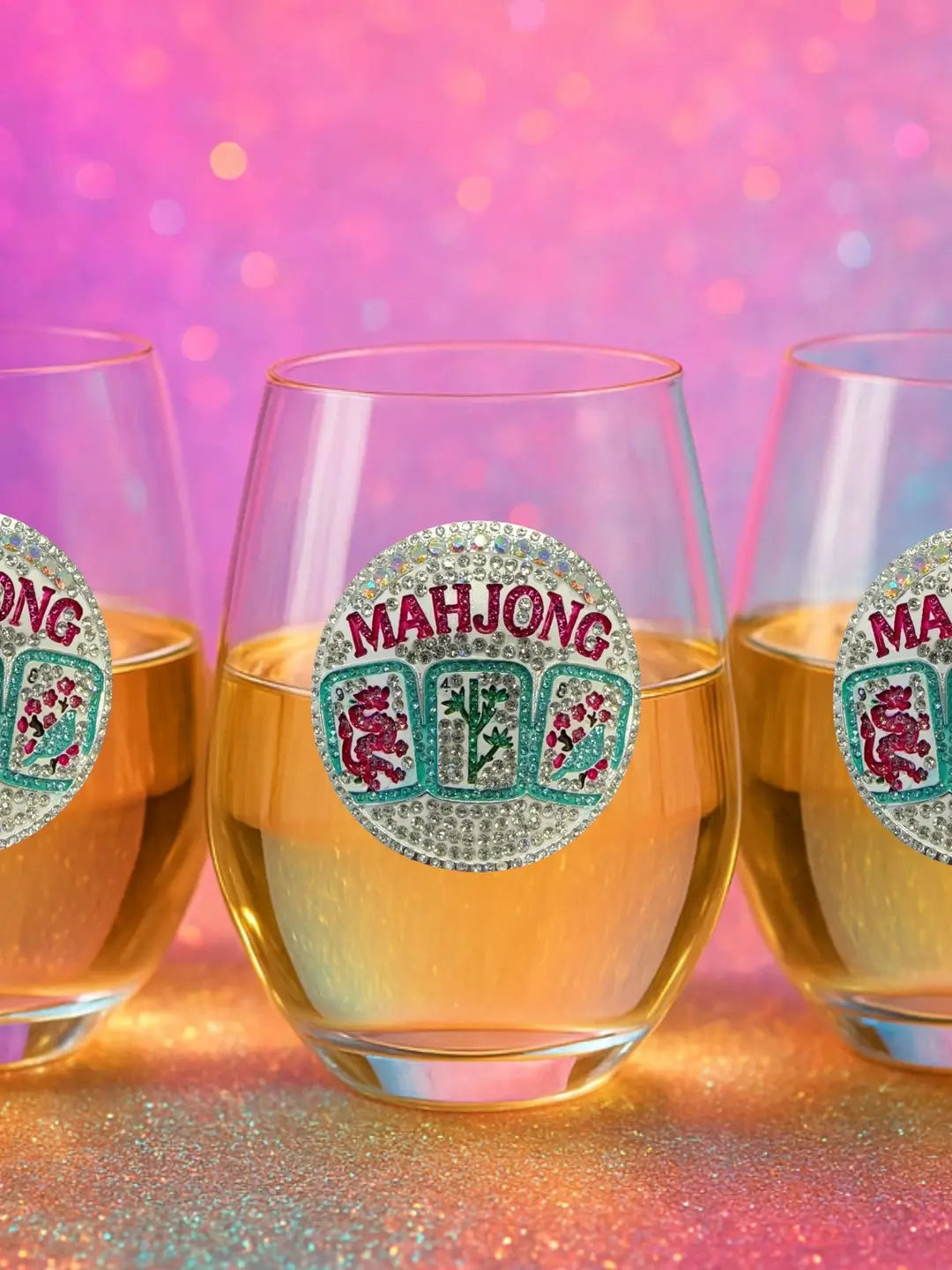JUNE PREORDER: Mahjong Stemless by the Queens Jewels (Ships in 2-3 Weeks)