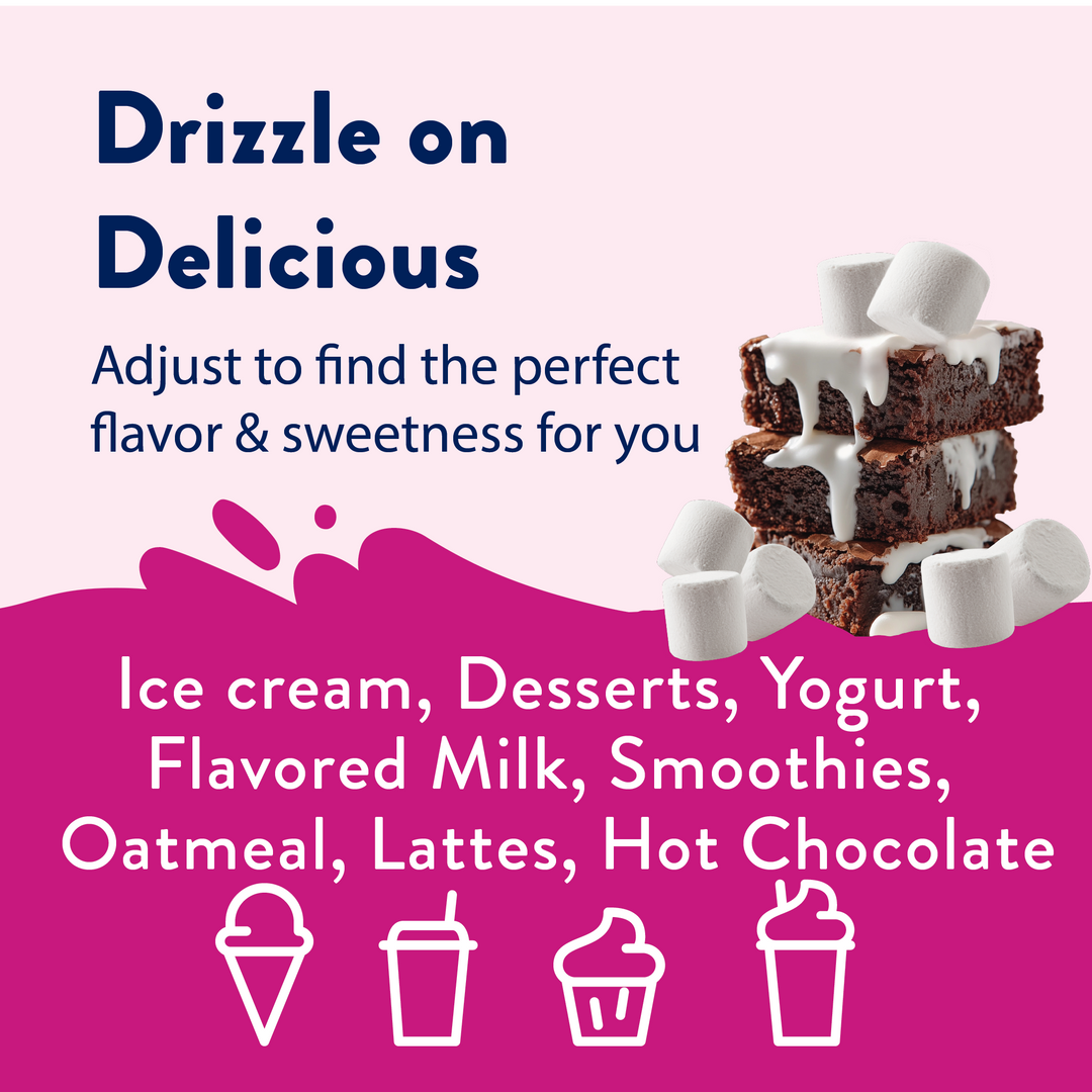 Sugar Free Drizzle Sauce - Marshmallow