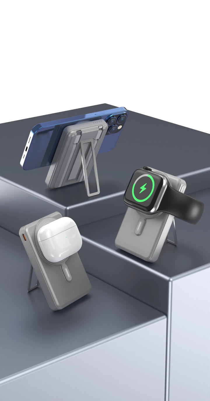 5-in-1 Portable Wireless Charger by Tech Trendz