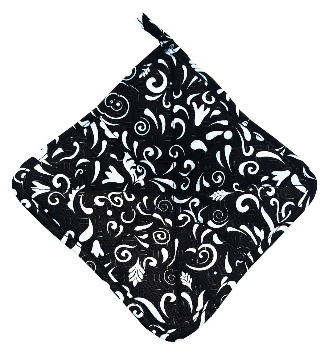 Swirly Gate Black Silli Bowl Cozy