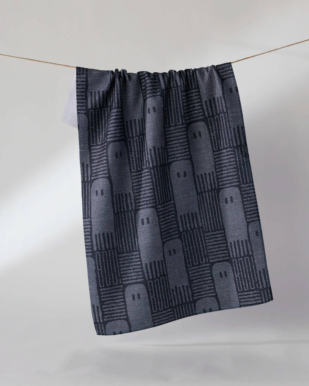 Hide and Shriek Tea Towel by Geometry