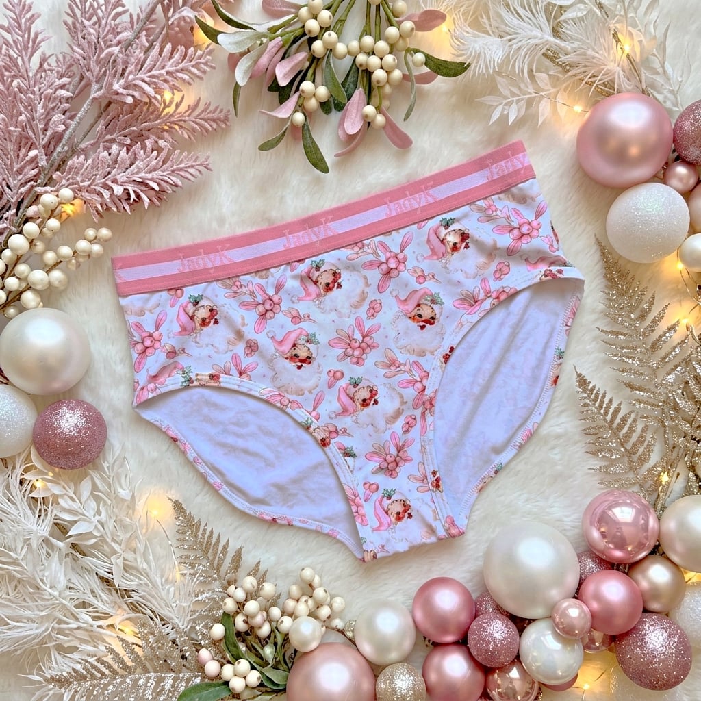 CurveLock Briefs | Christmas Prints by JadyK (Ships in 2-3 Weeks)