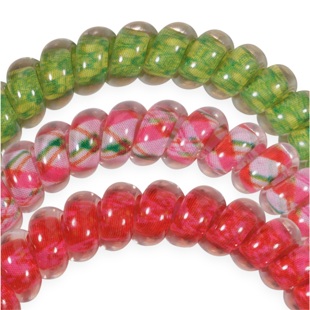 Teleties Hair Tie - Small Band Pack of 3 - And to All a Good Night (Ships in 1-2 Weeks)