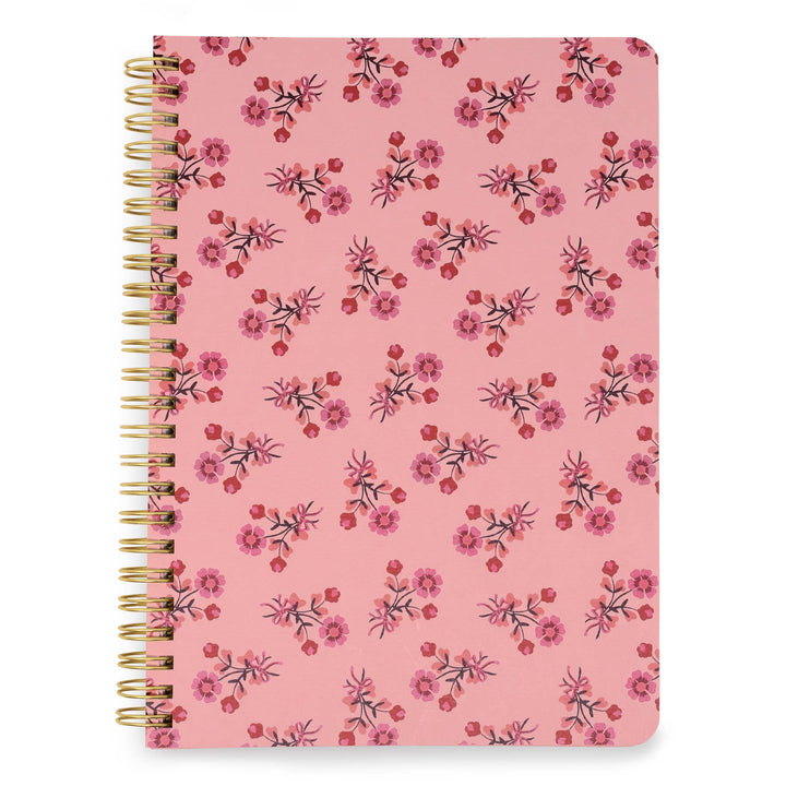 Small Spiral Notebook - Melissa Ditsy Pink by Vera Bradley
