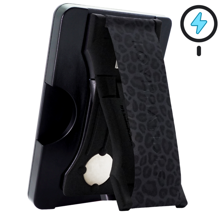 LoveHandle PRO Wallet for MagSafe - Black Leopard