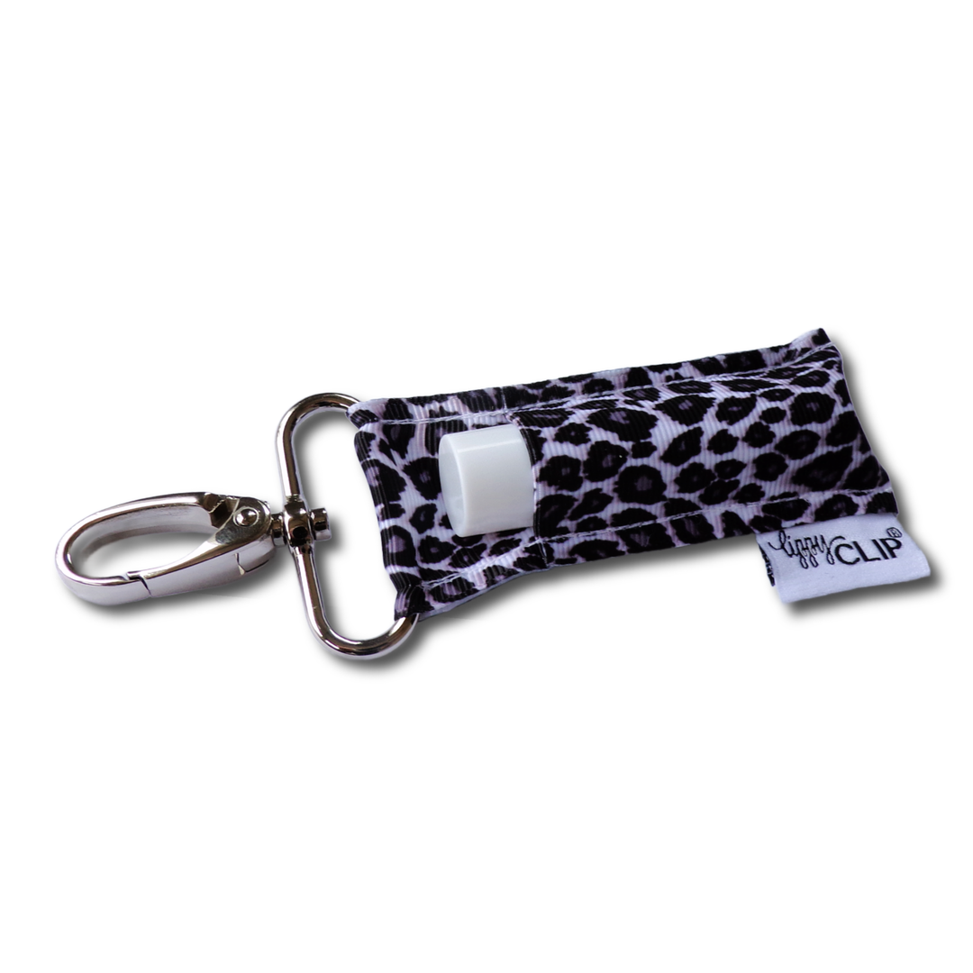 White Leopard LippyClip® Lip Balm Holder (PREORDER: Ships in 2-3 Weeks)