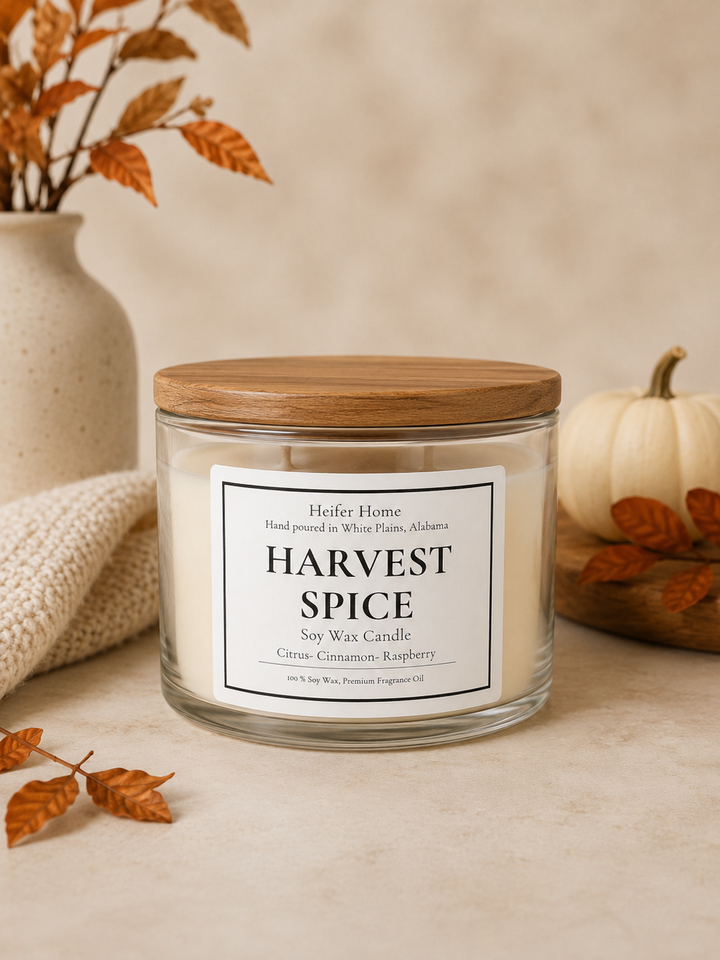 FALL Three Wick Candle by Heifer Please - Autumn Ridge