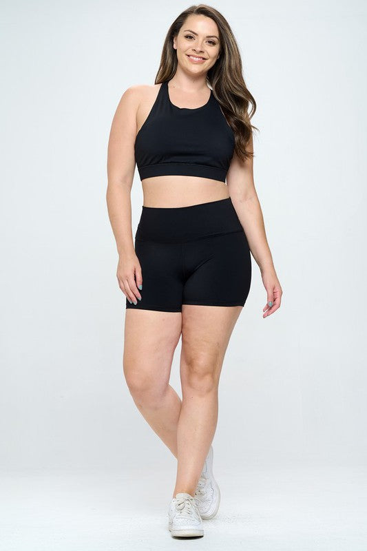 Activewear Biker Shorts - Black by Yelete