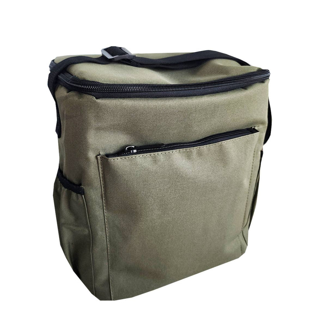 Olive Solid Lunch Bag