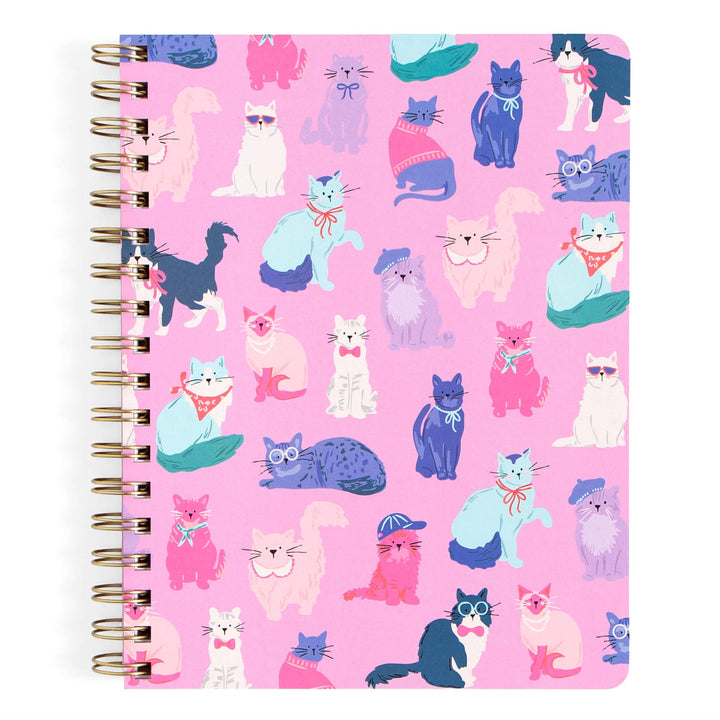 Cool Cats Spiral Notebook