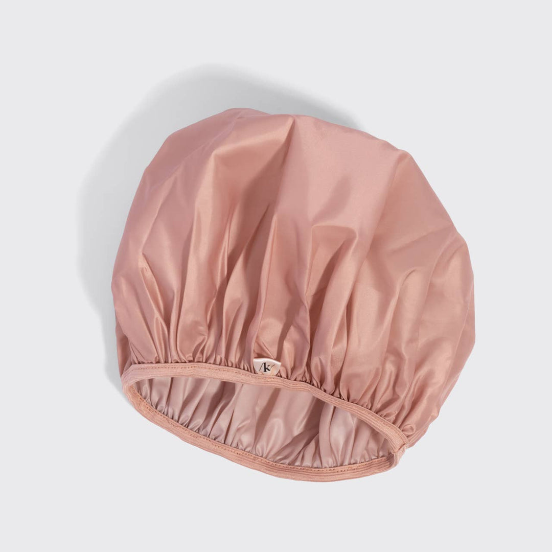 Kitsch Shower Cap Set - Terracotta & Brown