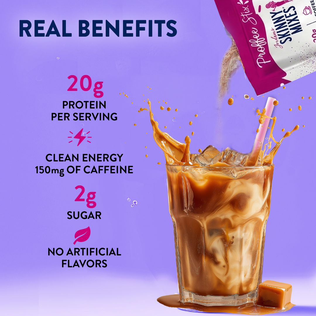 Proffee Stix Protein-Coffee Drink Mix 6 ct - Salted Caramel