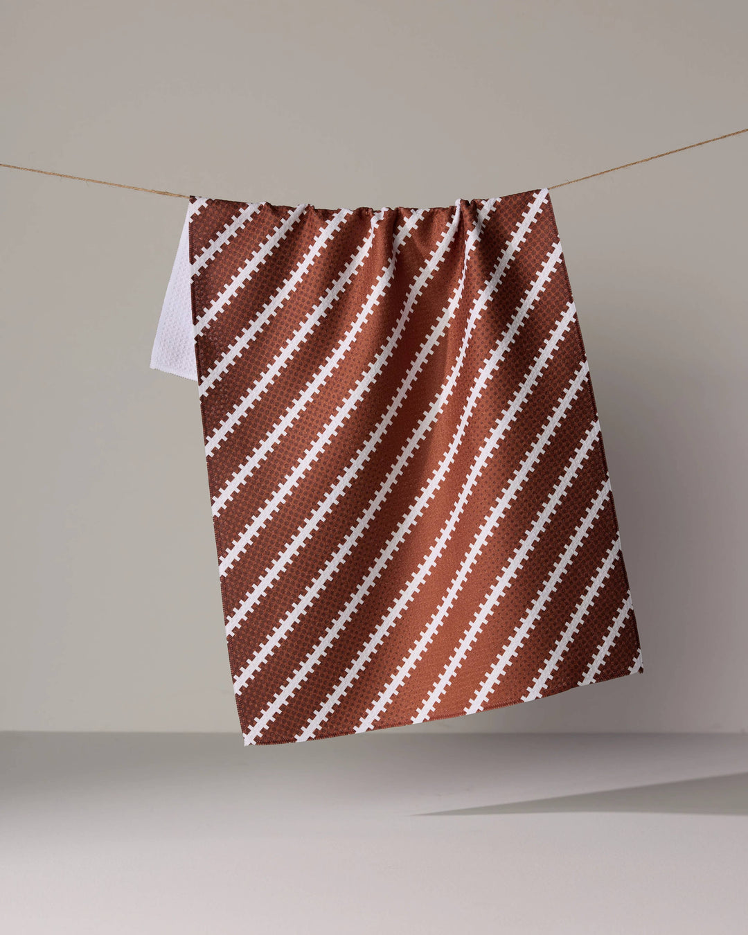 Laces Out Tea Towel by Geometry