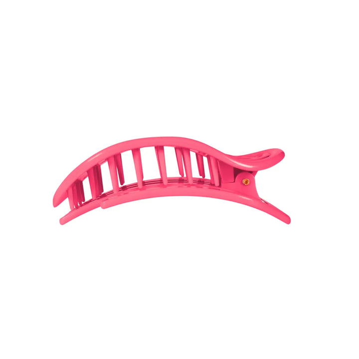 Medium Teleties Flat Oval Clip - Lain Snow Tropic Twist