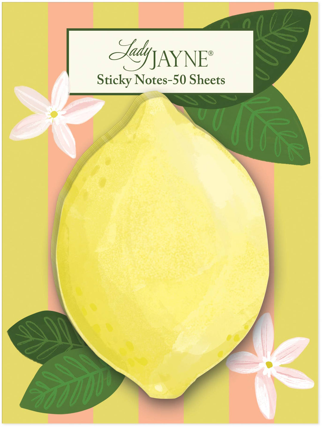 Fruit & Fleur Sticky Notes - Lemon