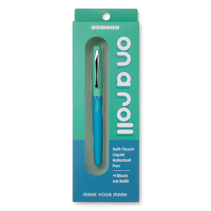 On A Roll Pen - Aqua/Marine