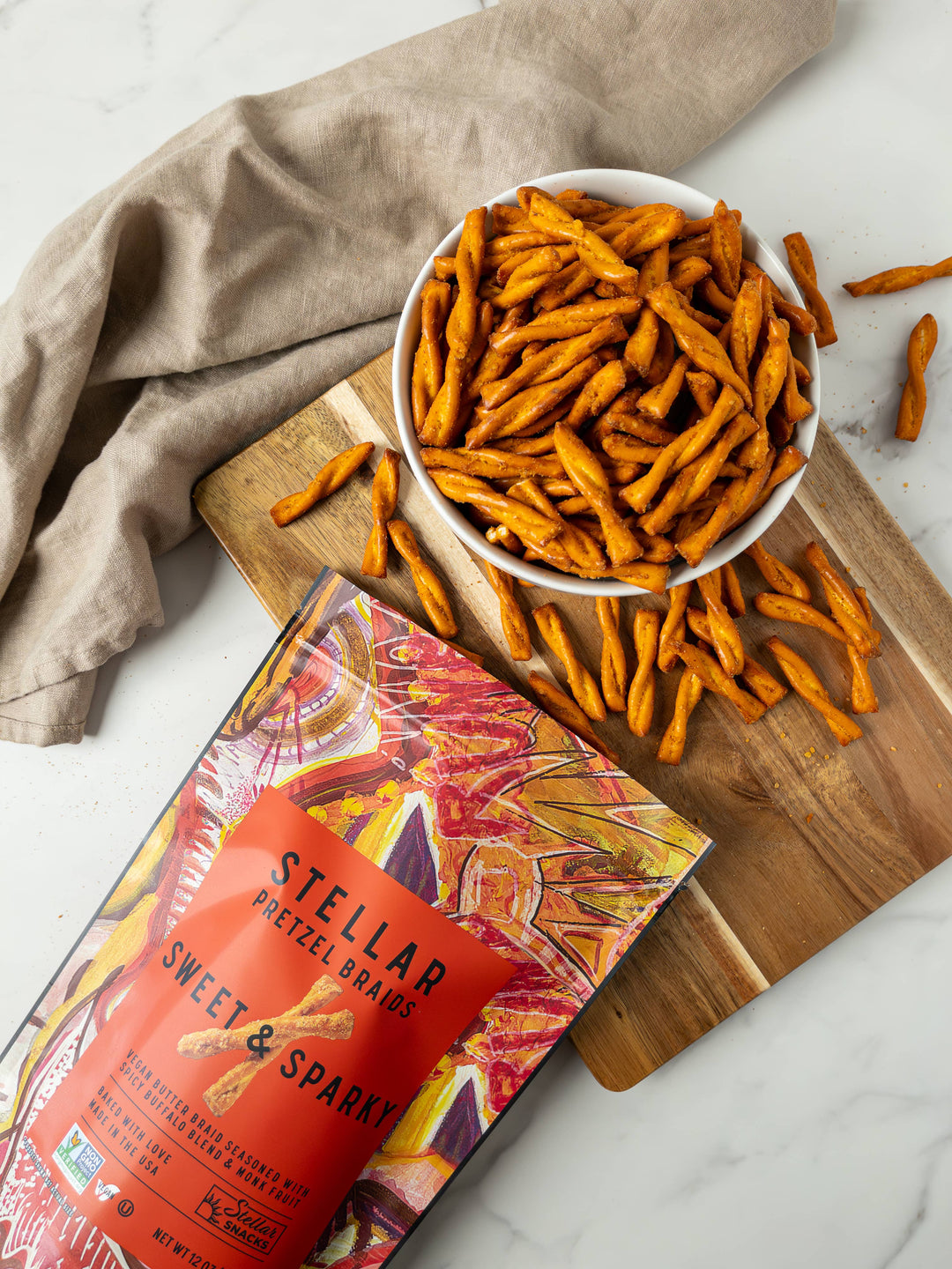 Stellar Pretzel Braids - Sweet & Sparky
