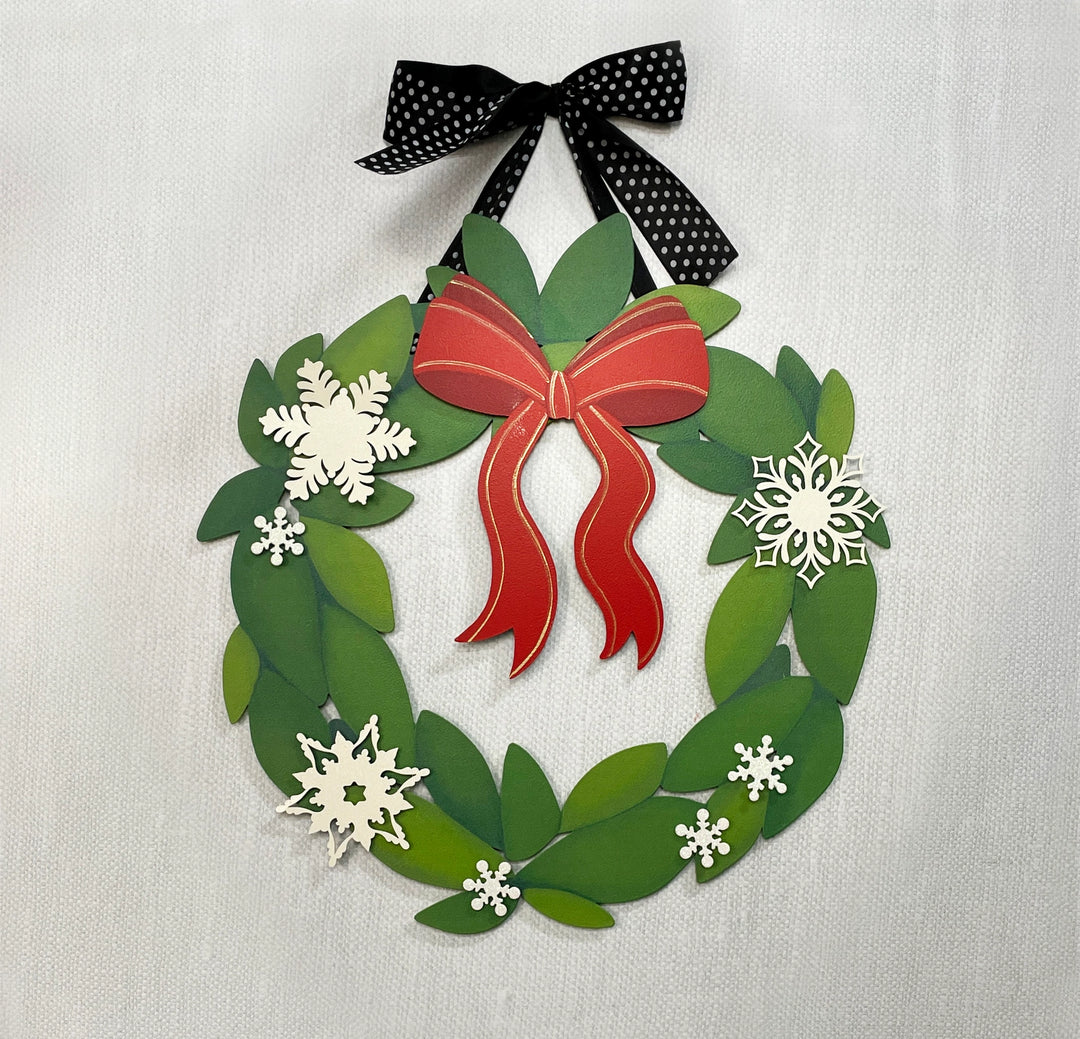 White Glitter Snowflake Magnet by Roeda