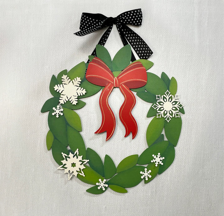 White Glitter Snowflake Magnet by Roeda