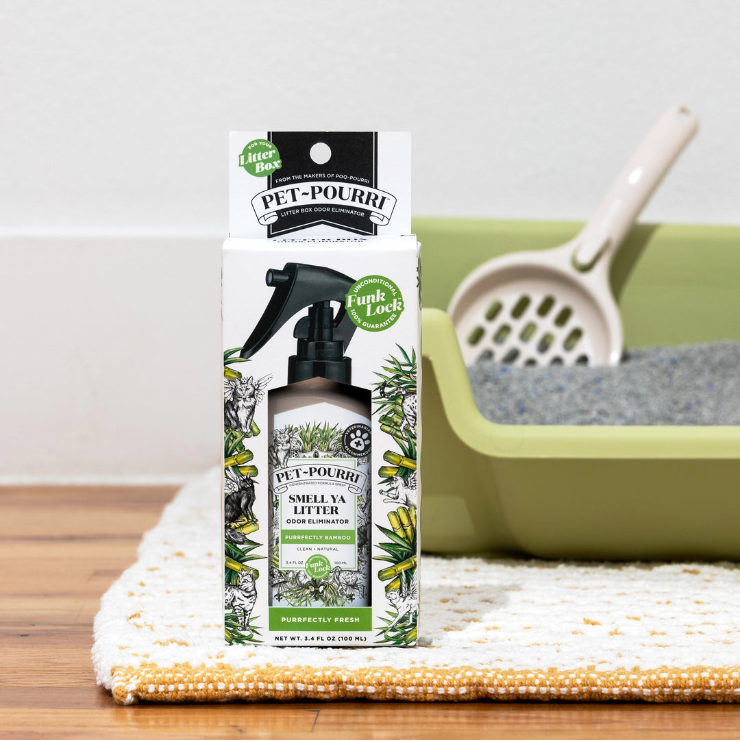 Pet~Pourri Smell Ya Litter Purrfectly Bamboo Odor Refresher Mini by ~Pourri