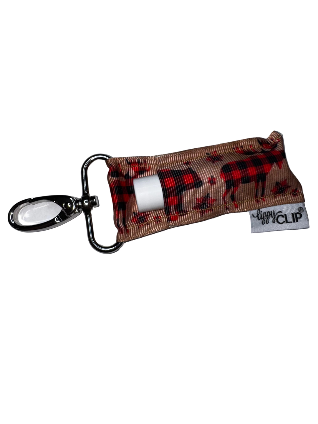 Woodland Animal Plaid LippyClip® (PREORDER: Ships in 2-3 Weeks)