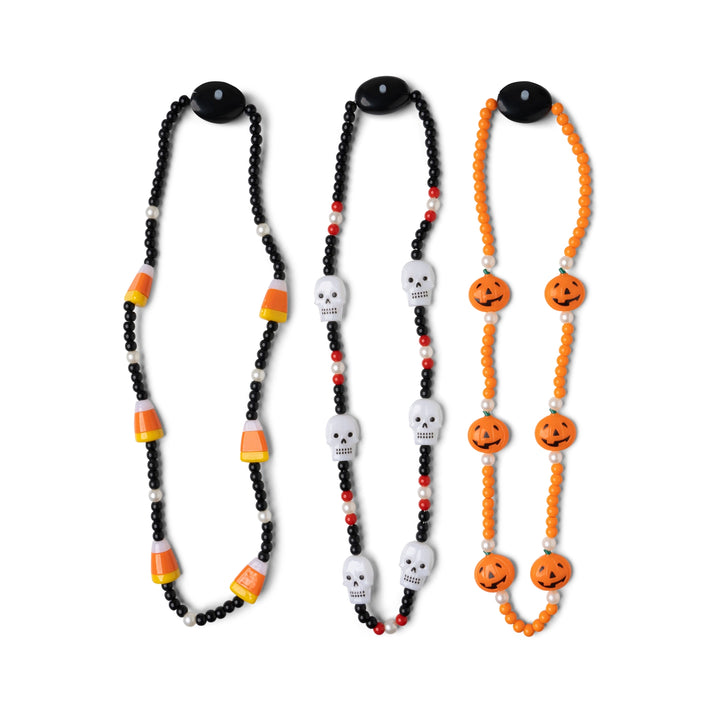 Spooky Lites! Light-Up Beaded Halloween Necklace