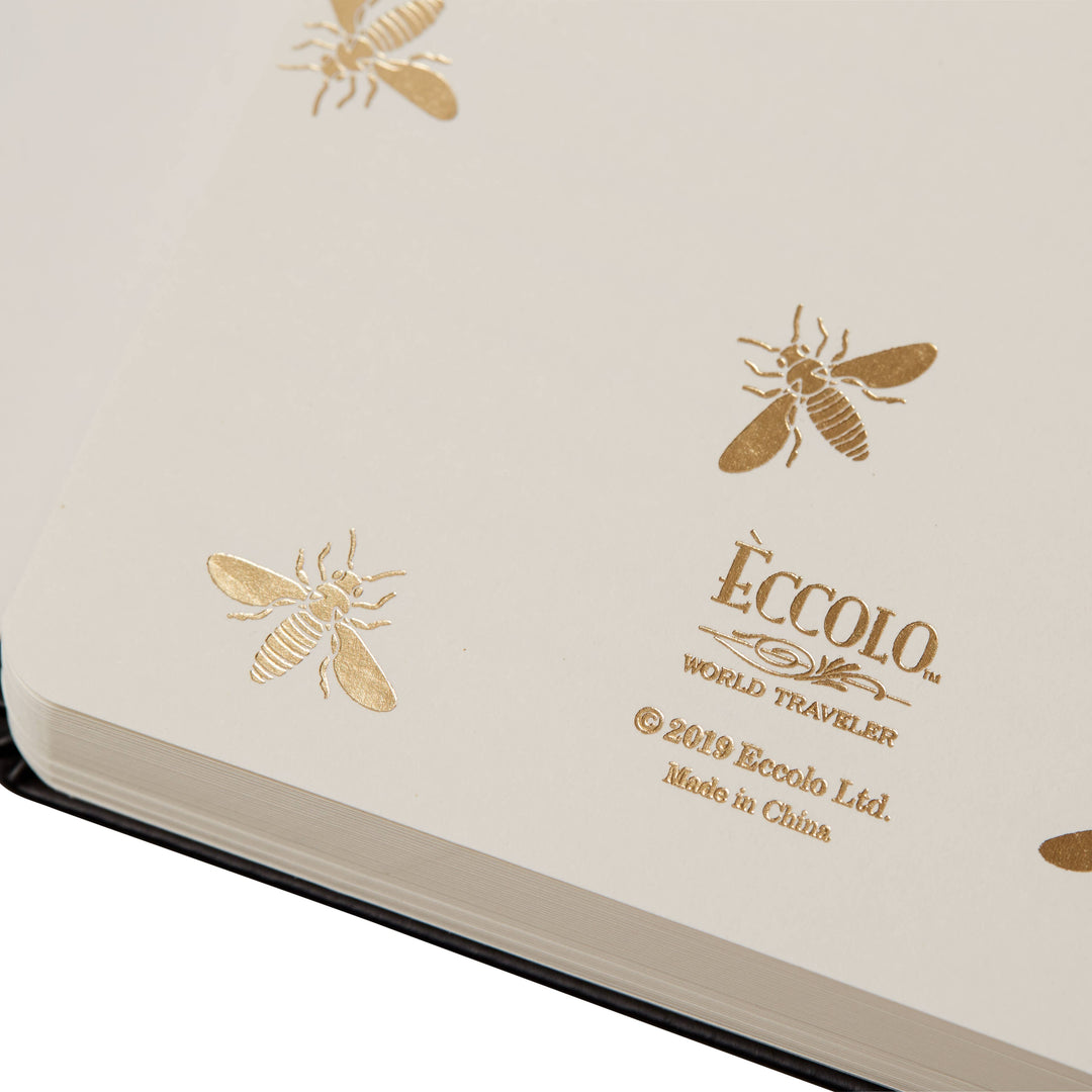 Essential Journal Black Bee 5x7