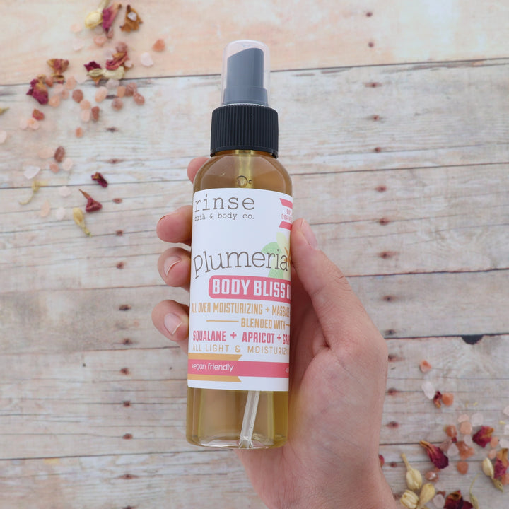 Body Bliss Oil - Plumeria by Rinse