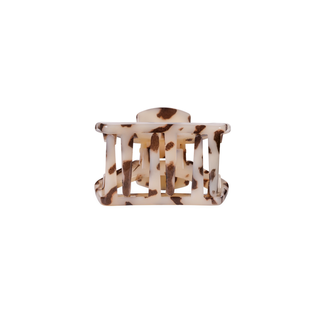 Petite Teleties Open Claw Clip - Blonde Tortoise