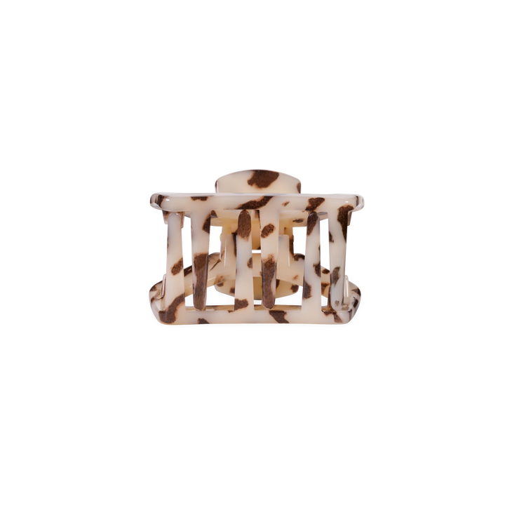 Petite Teleties Open Claw Clip - Blonde Tortoise