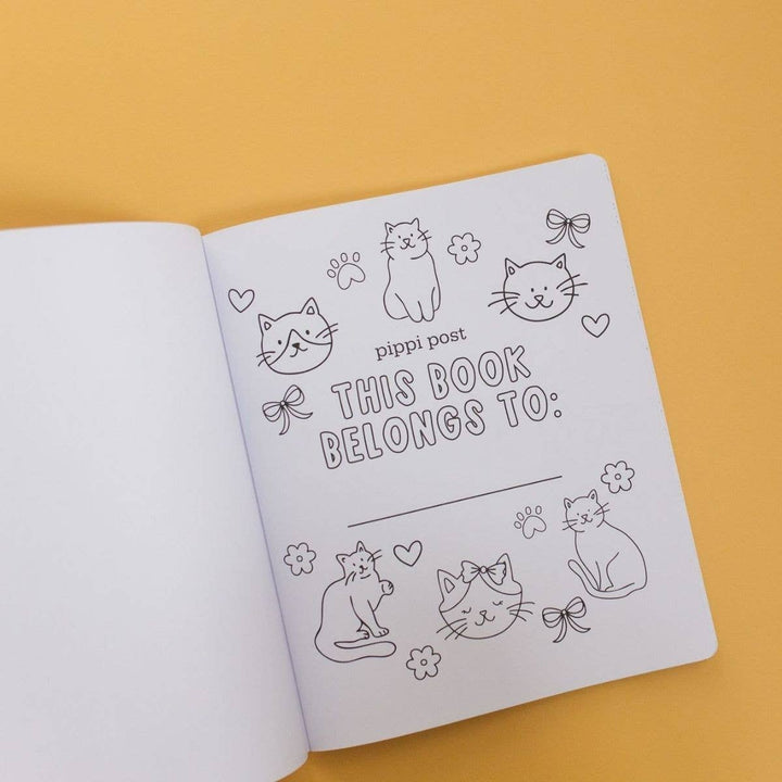 Cat Lover Coloring Book