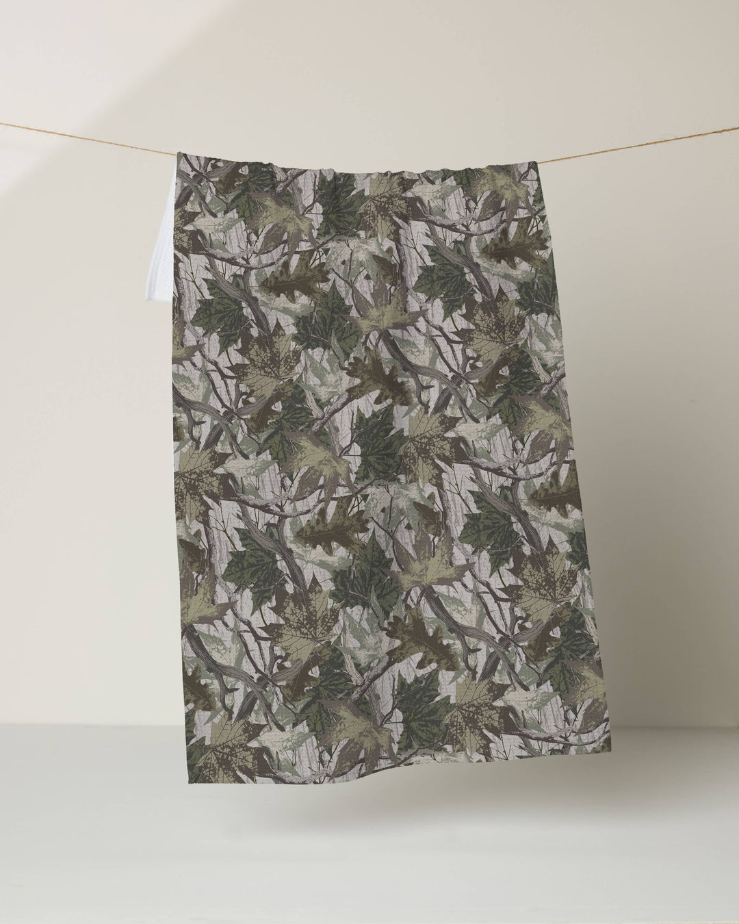 Dad Camo Tea Towel by Geometry