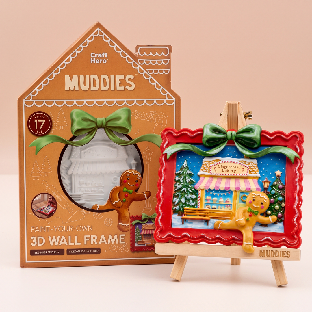 3D Paint Kit - Christmas Gingerbread House