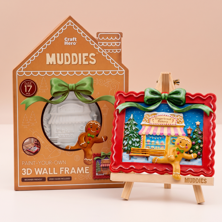 3D Paint Kit - Christmas Gingerbread House