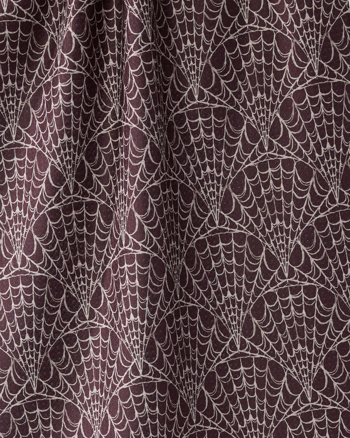 Velvet Cobwebs Tea Towel by Geometry
