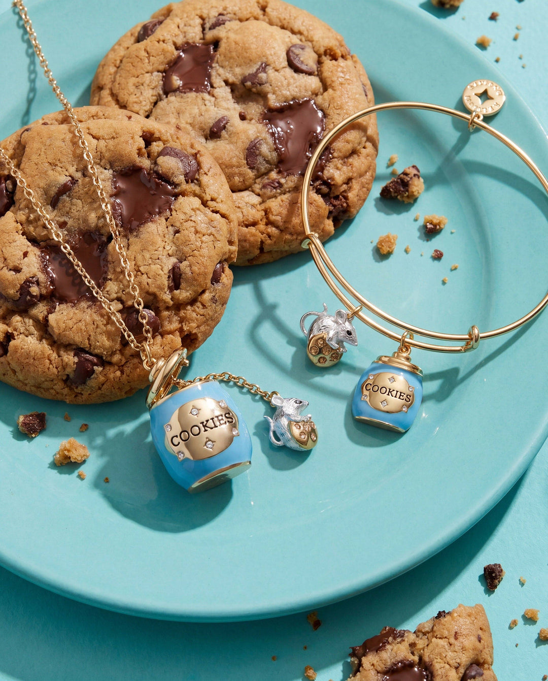 Cookie Jar Locket Necklace by Alex +  Ani (Ships in 2-3 Weeks)