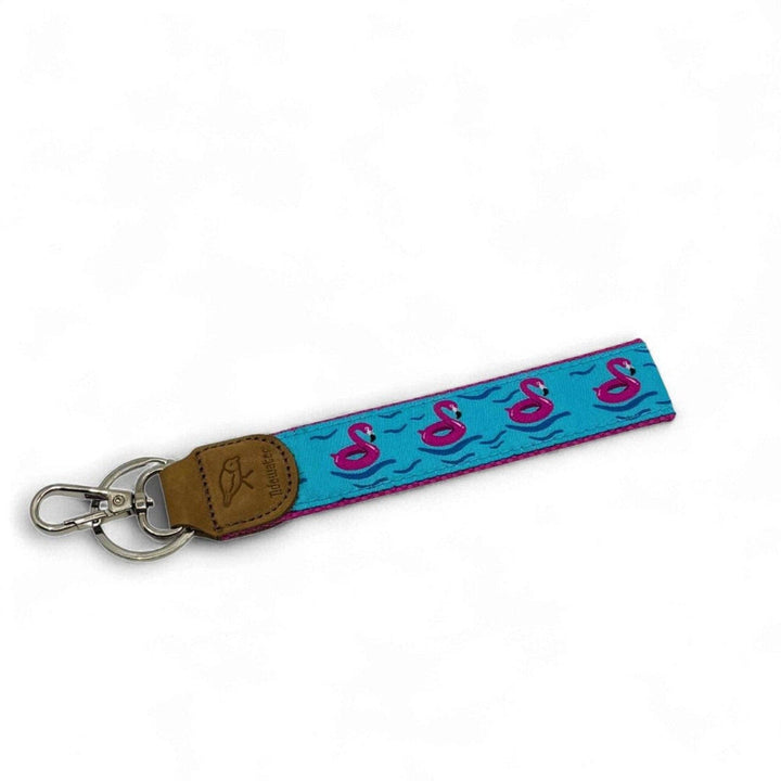 Keychain - Flamingo Floats by Tidewater